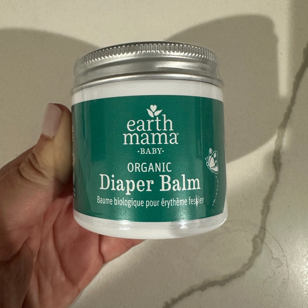 Earth Mama Organic Diaper Balm NWT new 2 oz
